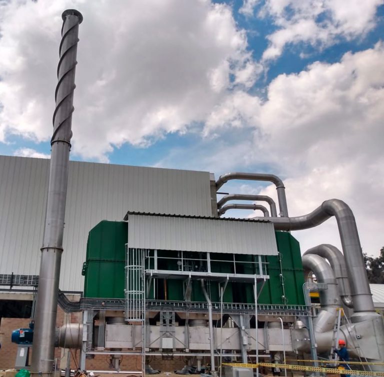 Regenerative Oxidizer already operates in Bogotá